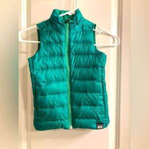 Kids REI Co-op down vest XXS (4-5)